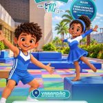 Ginástica artística gratuita no Pátio Brasil Ginástica artística gratuita no Pátio Brasil